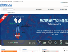 Tablet Screenshot of mclab.com